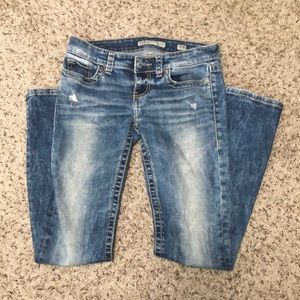 Buckle BKE denim distressed jeans